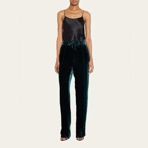 Dolce and Gabbana Velour Tuxedo Pants Size 42